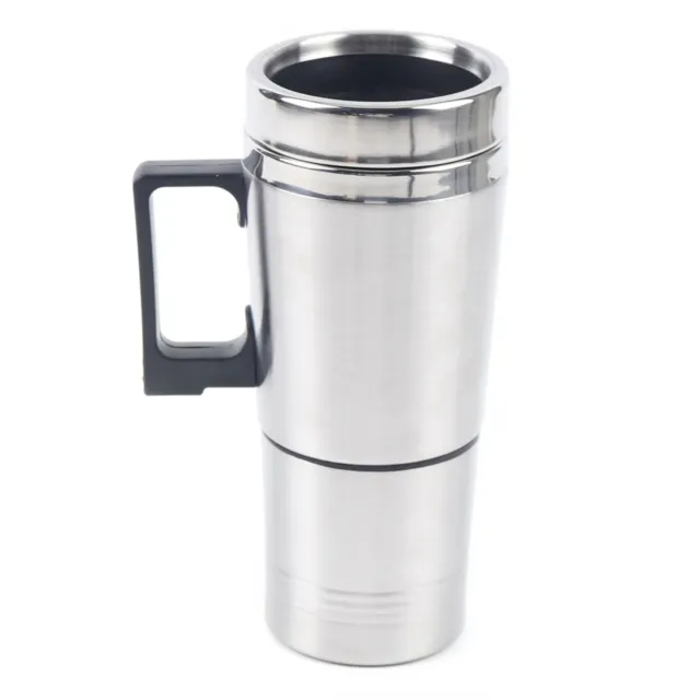 12V Car Heating Cup Electric Water Heater Stainless Steel Travel Coffee Machine 5