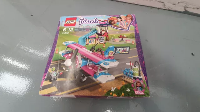 LEGO FRIENDS: Heartlake City Airplane Tour (41343) Damage Box New Inside