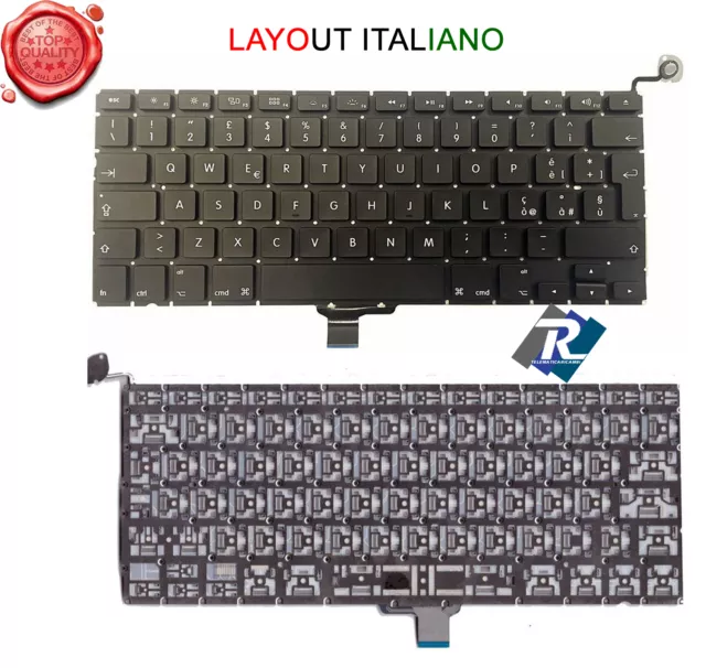 TASTIERA Italiana per Apple Macbook Pro 13" Unibody Aluminum A1278 2009 A 2013