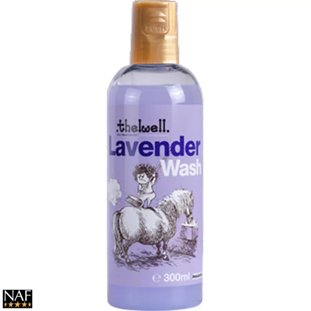 NAF Thelwell Lavender Wash   Horse/Pony   Gentle   Refreshing  No Rinse Formula