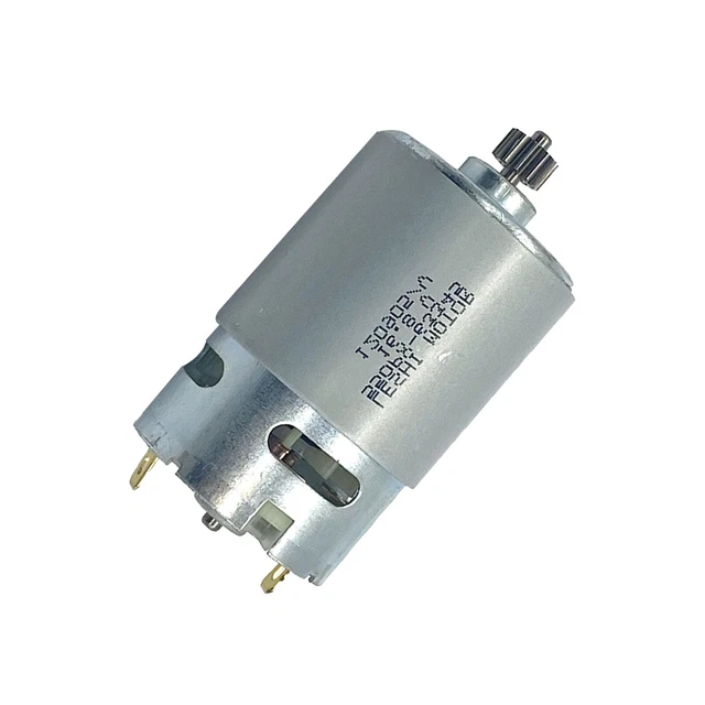 Moteur RS550 168V DC avec roulements à billes doubles et boîte de vitesses pou