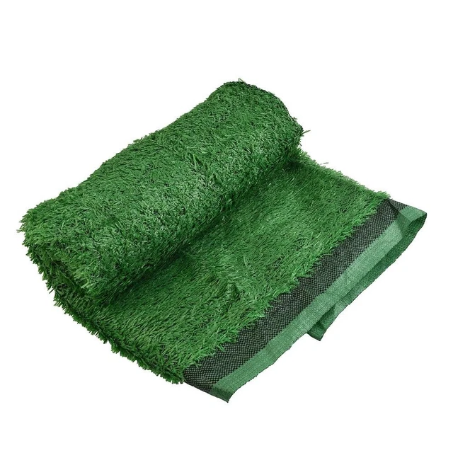 Tapis Gazon Artificiel 100x50 Cm - Décoration Miniature, Maquette, Diorama - Vert Jaunâtre
