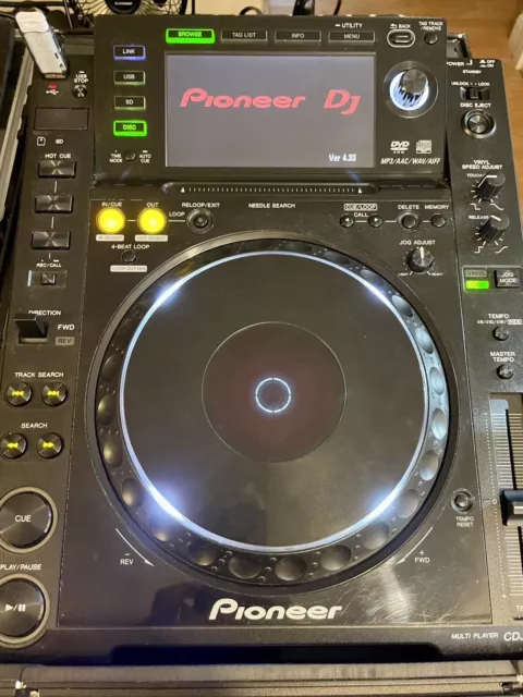 Pioneer CDJ2000 Media Player With Marathon Case And Updated Firmware