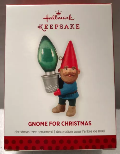 Hallmark Keepsake Ornament 2013 Gnome For Christmas Ornament - 088