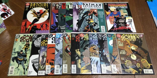 Gotham Adventures 1-40, 43-50 Lost Years 1-5 Batgirl 1 Worlds Finest 1st print