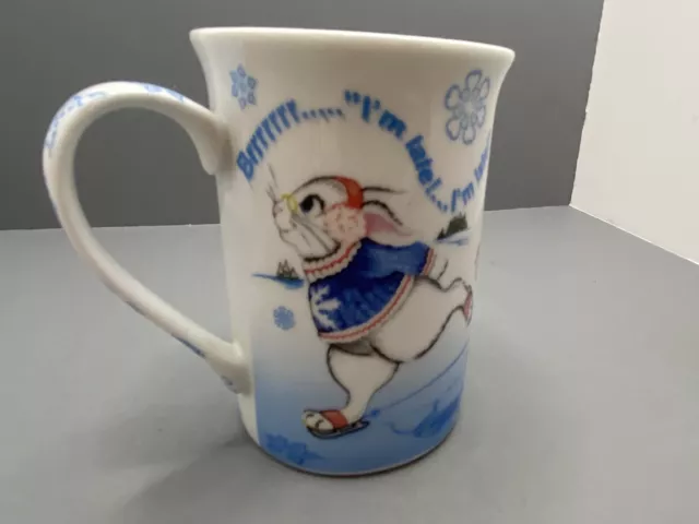 Alice in Winterland Cafe by Paul Cardew Designed in England Coffee Cup Mug