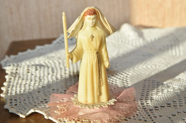 LOT DE 2X Anciens Communiants Poupées Petit Colin en Celluloïd Gâteau Communion EUR 26,50 - FR
