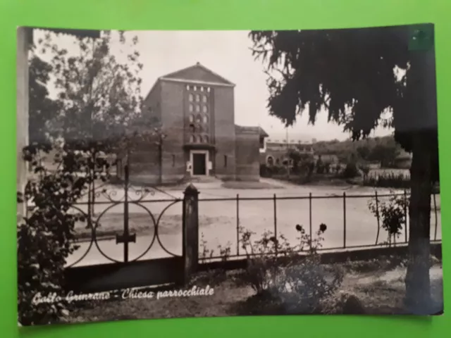 Cartolina - Gallo Grinzane - Chiesa parrocchiale - 1960 ca.