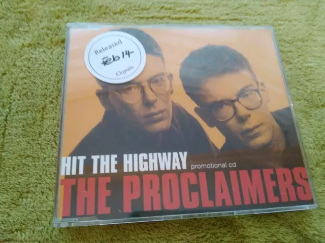 The Proclaimers '' Hit The Highway '' Promo Cd