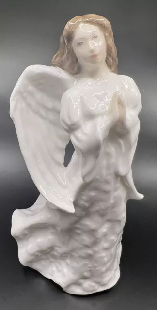 Vintage 1996 Royal Doulton Porcelain Figurine "Christmas Angel" HN 3733 England