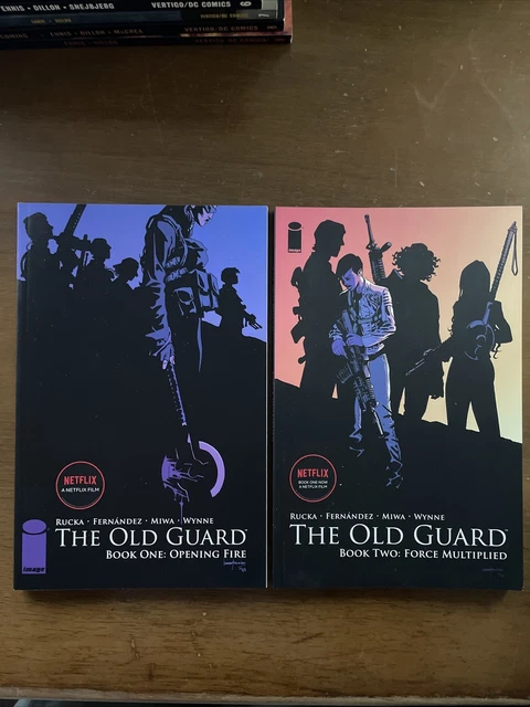 The Old Guard and Force Multiplied #1 & 2 TPB's Greg Rucka LOT SET NEW UNREAD NM