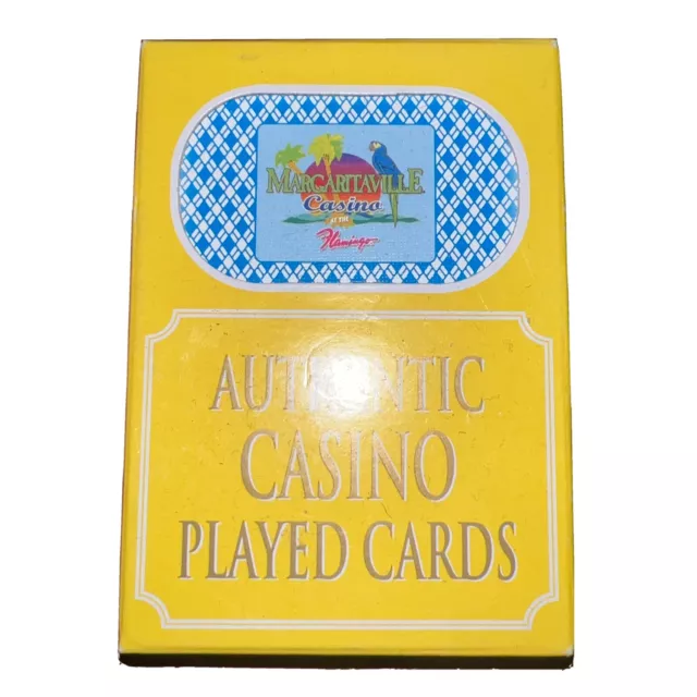 Casino Playing Cards - Flamingo Margaritaville Casino Used Deck
