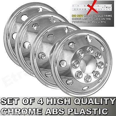 Set Of 4 – 16-Inch Wheel Trims For Citroen Relay Van & Motor Home – Fiat OE 1352629080