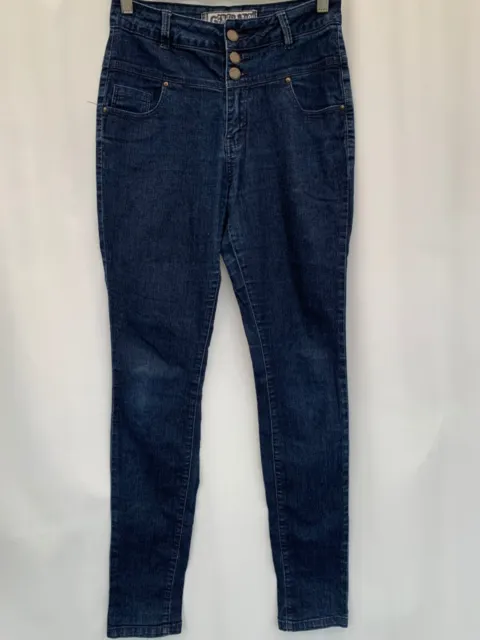 Girls Jeans Denim generation new look age 12 years blue cotton blend