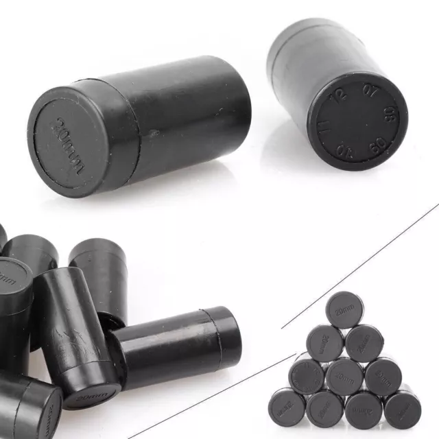 10X Refill Ink Rolls Ink Cartridge 20mm Black For MX5500 Price Tag Gun GL