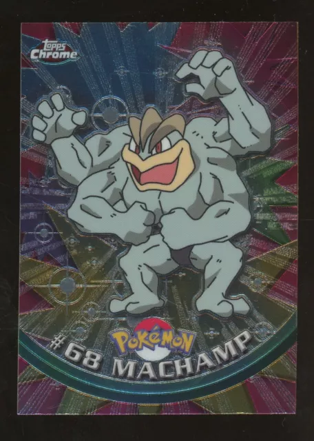 Topps 2000 cromo Pokémon TV #68 Machamp