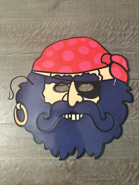 Vtg 1970s Zest Super Size Soap Promotional Mail Away Pirate Mask