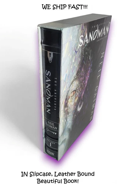 THE ABSOLUTE SANDMAN Volume 1 Leather Bound Neil Gaman With