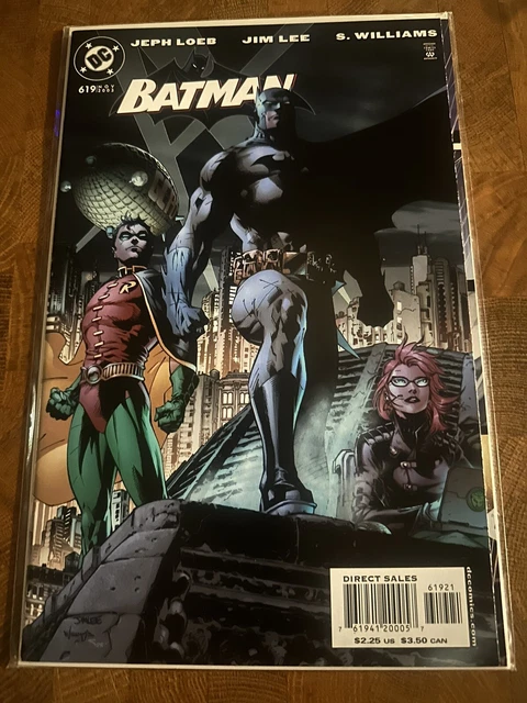 Batman #619 (KEY): 1st Appearance of Hush in Costume Jim Lee Variant Blue DC