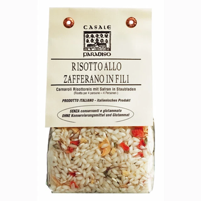 Risotto mit Safranfäden 300 gr. - Casale Paradiso