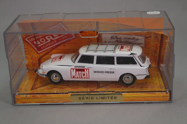 NOREV 1/43 Citroën ID Break Paris Match 1963 Blanche – édition Limitée EdL