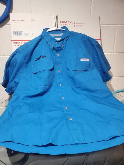 Skeeter Fishing Boats Shirt Size Mens Large Button Up Brand New
