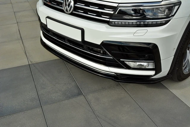 Moded Tiguan R Line VW TIGUAN R/R-LINE MK2 2015-2019 Onwards Facelift Front Splitter Body ...
