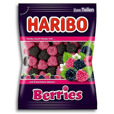 HARIBO - Berries / Framboises De Sucre Avec Doux Kern