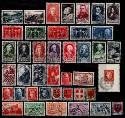 France 1970/1977 - lot de 8 Années complètes - Yvert 1621/1961 - Catawiki