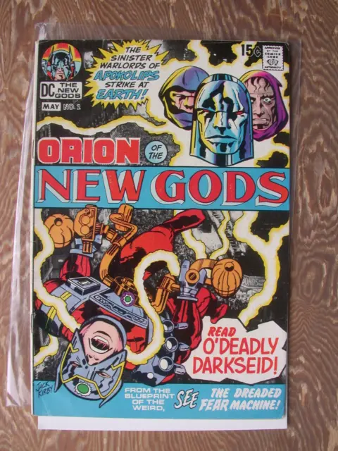 New Gods #2  VG-FN  1971  2nd appearance Darkseid