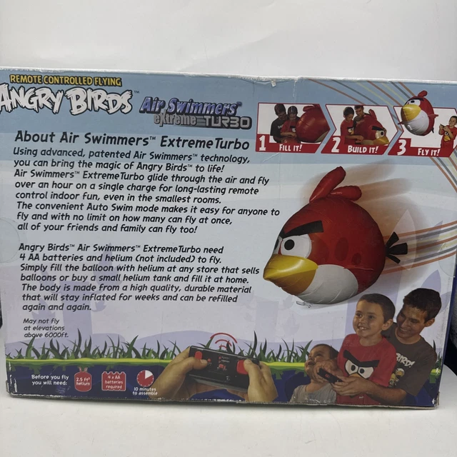 ANGRY BIRDS REMOTE Control For Flying Air Swimmers Extreme Turbo Fun ...