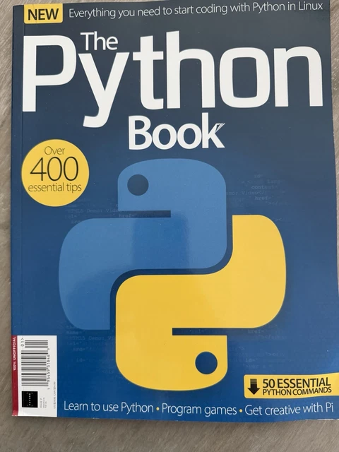 THE PYTHON BOOK Magazine 400 Tips Linux 50 Essential Commands Issue 21 ...