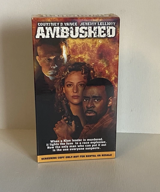 AMBUSHED MOVIE VHS Ernest Dickerson VHS Rare Promo Screener ‘Sealed ...