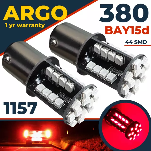 Pour Ford Focus 44 LED MK2 Arrière Feu Stop Frein Queue Xénon Rouge Ampoules