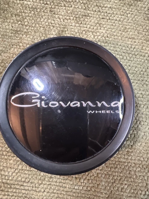 GIOVANNA Wheels # 918-CAP . Custom Wheel MATTE BLACK Center Cap