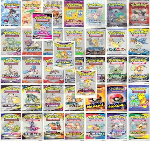 Pokemon Kollektor Versiegelt Sampling Probe Spaß Booster 3 Karte Einzel Packung