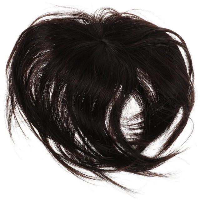 Pieza de pelo liso para mujer recta señorita sin rastro real