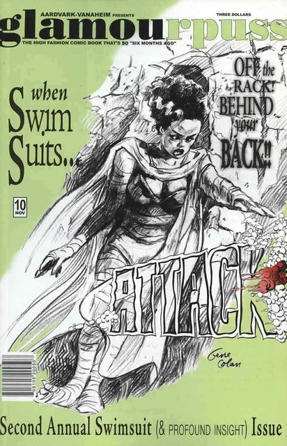 Glamourpuss #10 VF/NM; Aardvark-Vanaheim | Dave Sim - Gene Colan cover - we comb