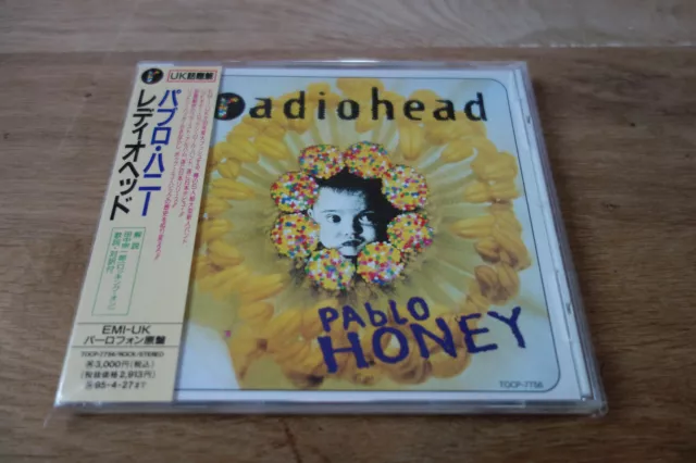 Radiohead - PABLO HONEY - JAPAN CD - TOCP7756 !!!!!!!!!! ALBUM PROMO