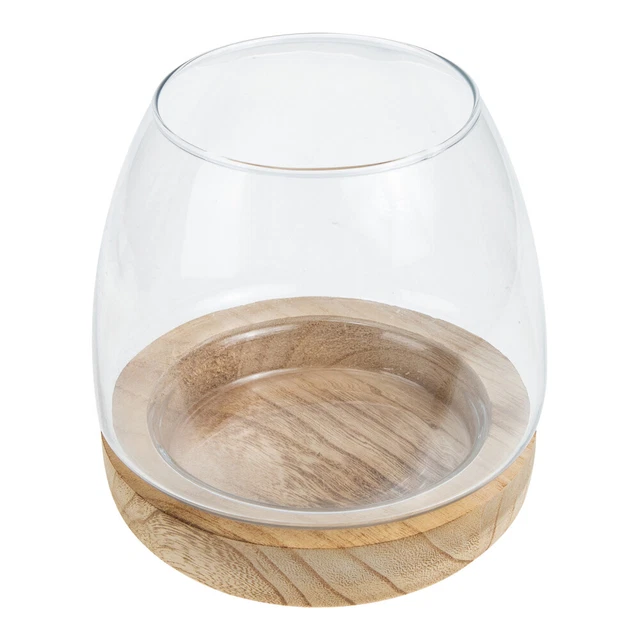 Vaso di Legno Fiori Artificiali in Vaso Tavolo Matrimonio Centrotavola Pesci Serbatoio