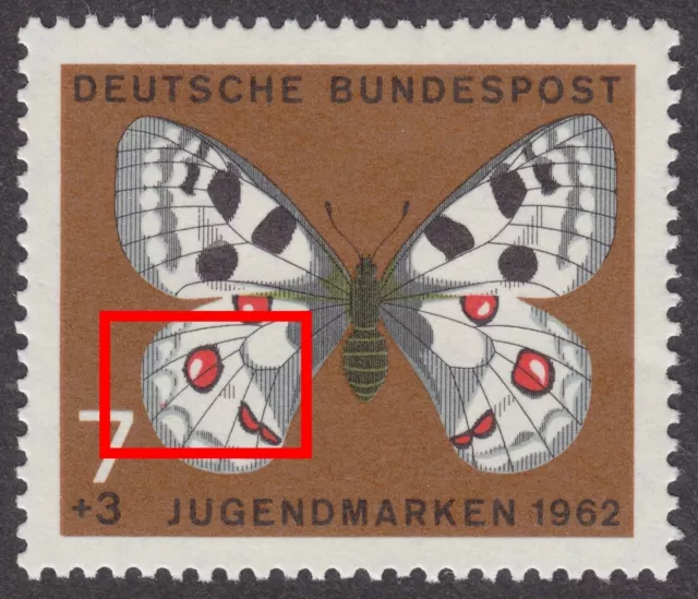 03-156) Bund JUGEND MiNr 376 mit Abart postfrisch