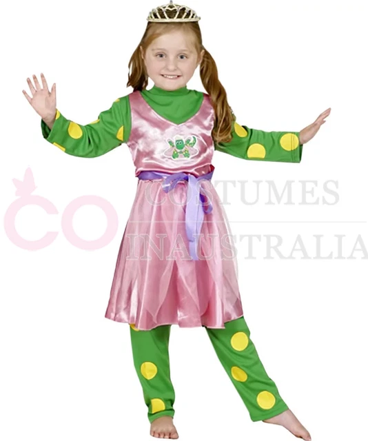 THE WIGGLES DOROTHY Dinosaur Tiara Ballerina Costume Dress Girls Kids ...