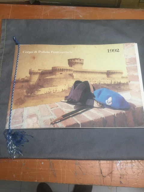 calendario storico corpo di polizia penitenziaria 1992