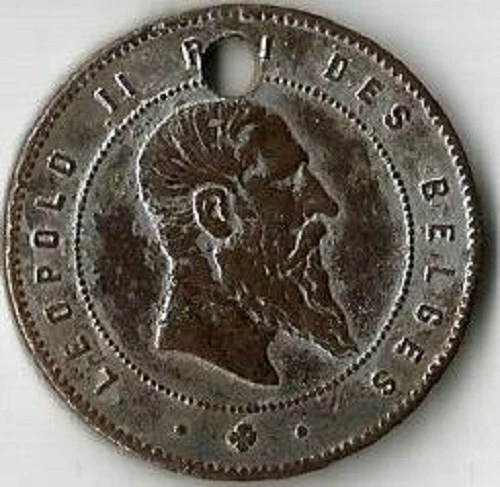 Médaille Belge Vintage - Exposition Des Sciences Et De L'Industrie à Bruxelles, 1888, En Bronze