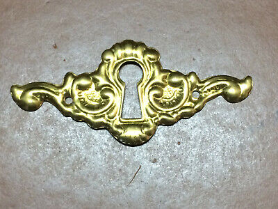 Nice Solid Brass Escutcheon Key Hole Keyhole Cover