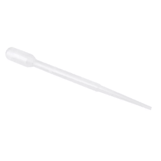 100x 2ml Graduated Pipettes Disposable Pasteur Plastic Eye Dropper 3