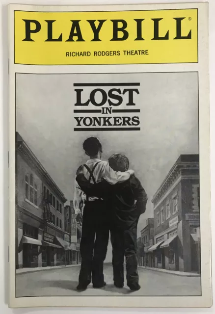 Lost in Yonkers Playbill Kevin Spacey Mercedes Ruehl Irene Worth Danny Gerard