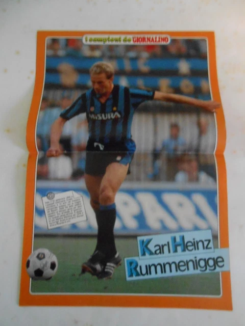 poster-RUMMENIGGE-INTER FOOTBAL CLUB-cm.39x26