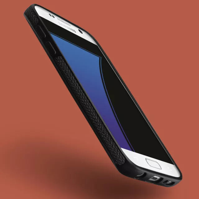 Back Cover für Samsung Galaxy S8 Plus Silikon Case TPU Textil Look Schutz Hülle 3