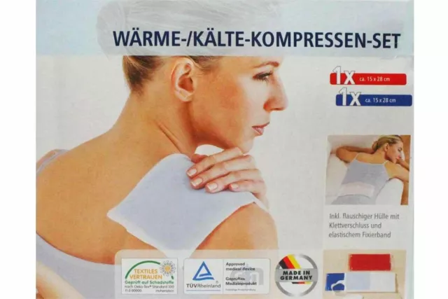 Sensiplast Wärme /Kälte Kompressen Set / Wärme und Kälte -bewährte Heilkräfte